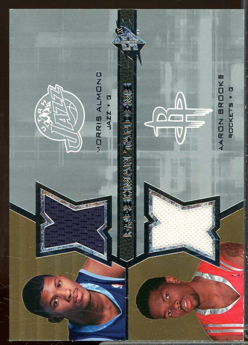 Morris Almond/Aaron Brooks 2007-08 SPx Freshman Orientation Rookie Tandems #AB  Image 1