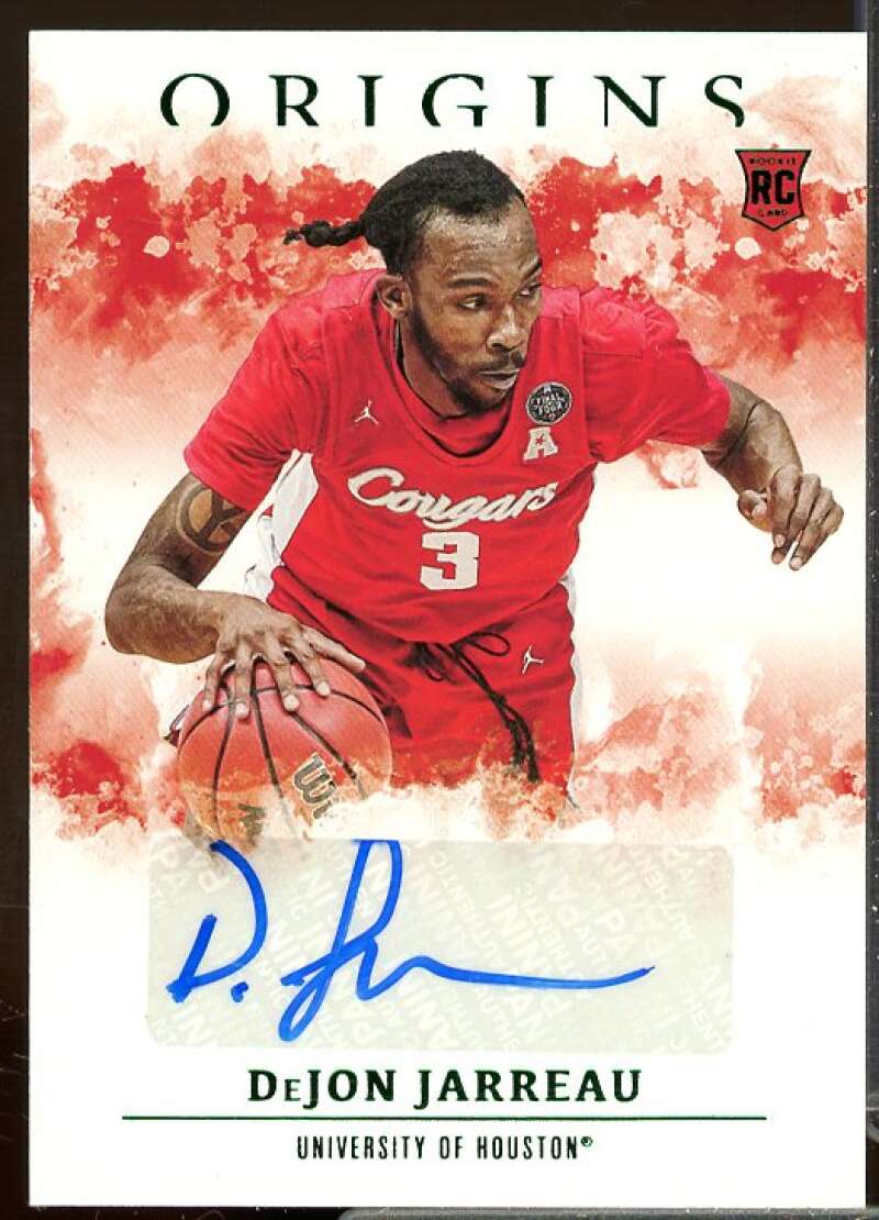 Dejon Jarreau 2021-22 Panini Chronicles Draft Origins Rookie Autograph Green #2  Image 1