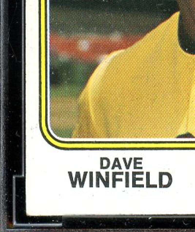 1974 Topps #456 Dave Winfield Rookie Card BGS BCCG 9 Near Mint+ Image 5