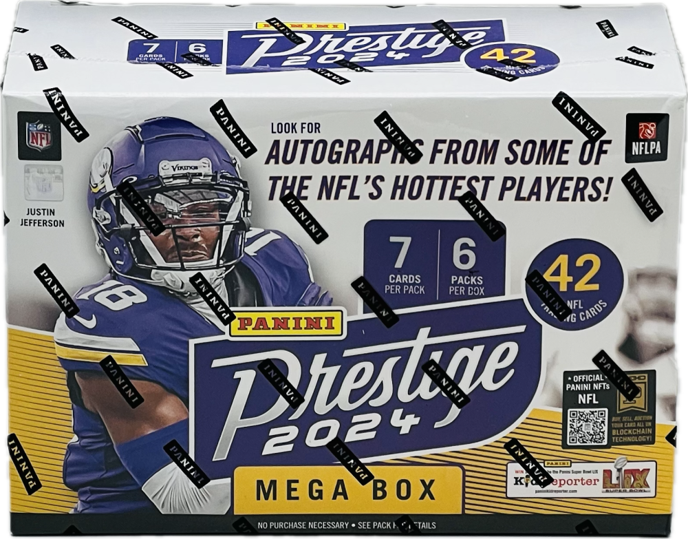 2024 Panini Prestige Football Mega Box (Rectangle) Image 1