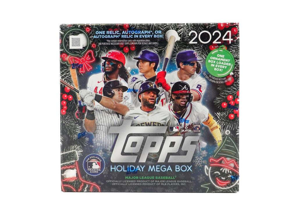 2024 Topps Holiday Baseball Mega Box Image 1