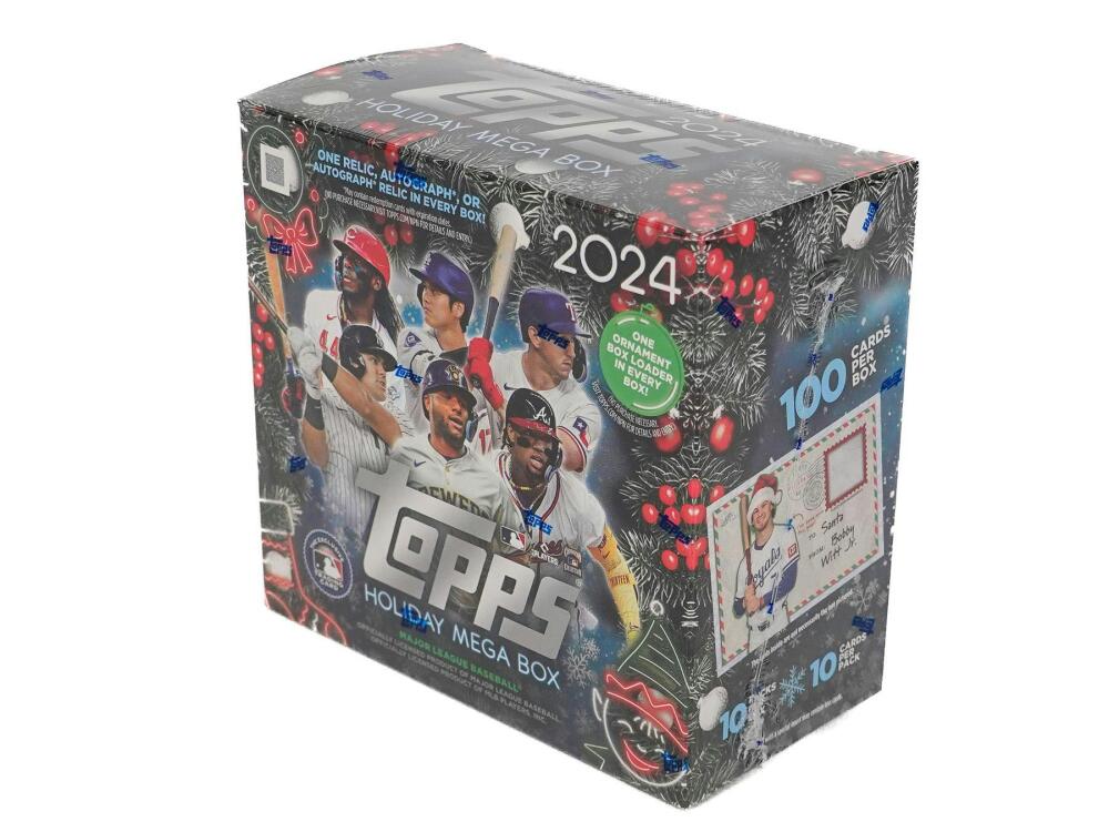 2024 Topps Holiday Baseball Mega Box Image 2