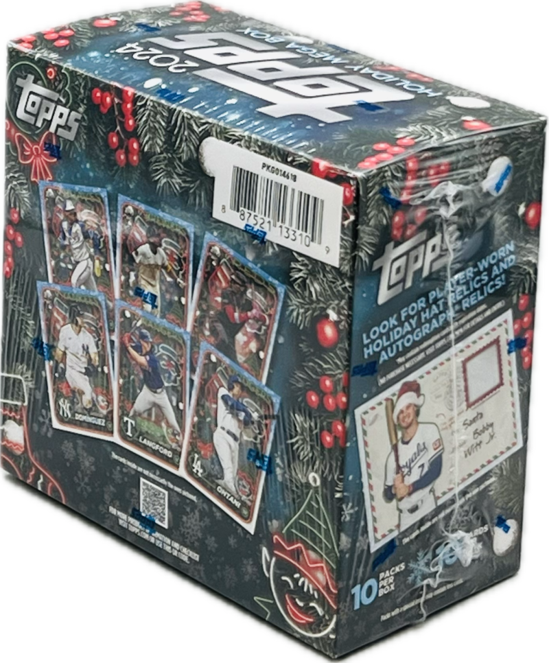 2024 Topps Holiday Baseball Mega Box Image 3