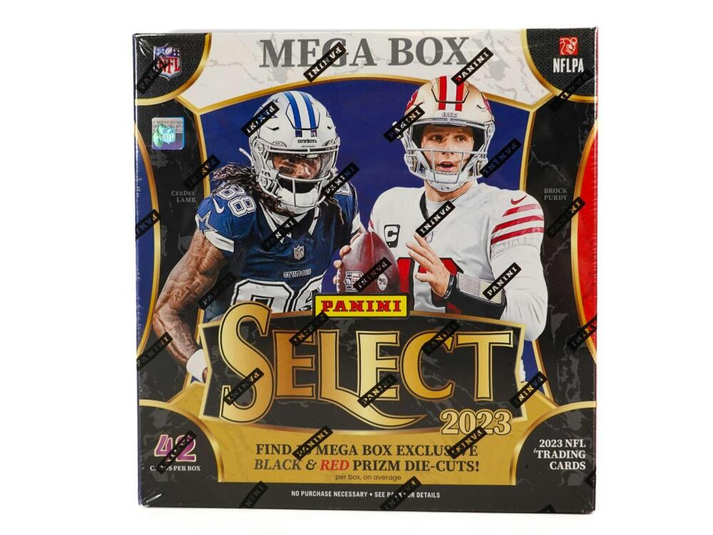 2023 Panini Select Football Mega Box (Black & Red Prizms!) Image 1