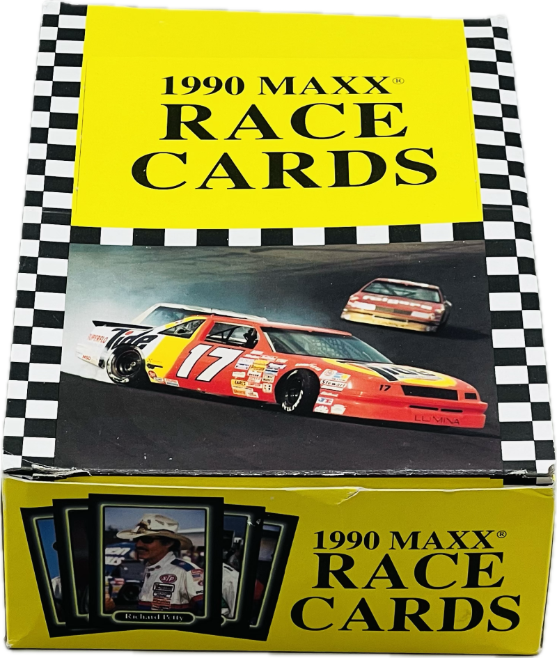 1990 Maxx Nascar Racing Trading Card Box Image 1