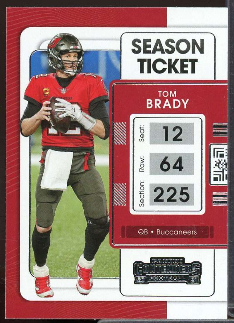 Tom Brady Card 2021 Panini Contenders #91  Image 1