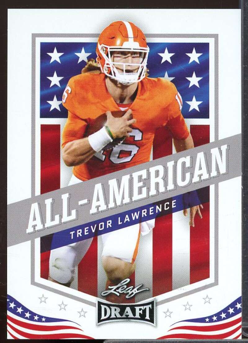 Trevor Lawrence AA Rookie Card 2021 Leaf Draft #50  Image 1