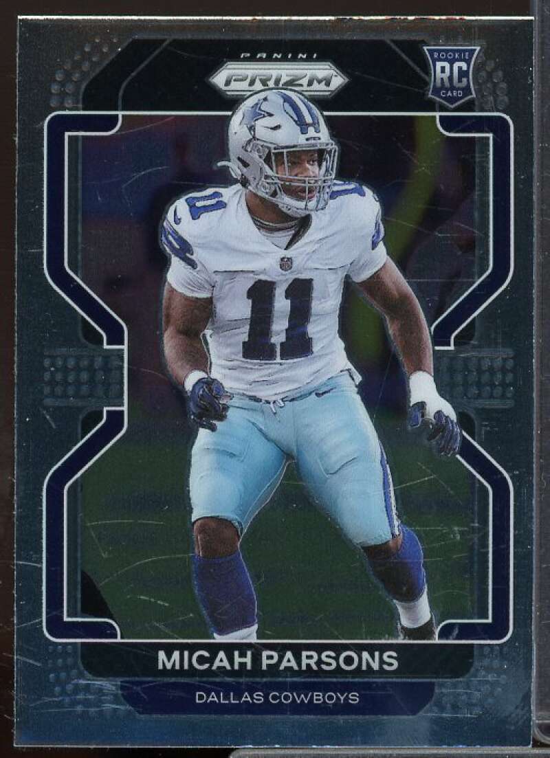 Micah Parsons Rookie Card 2021 Panini Prizm #382  Image 1