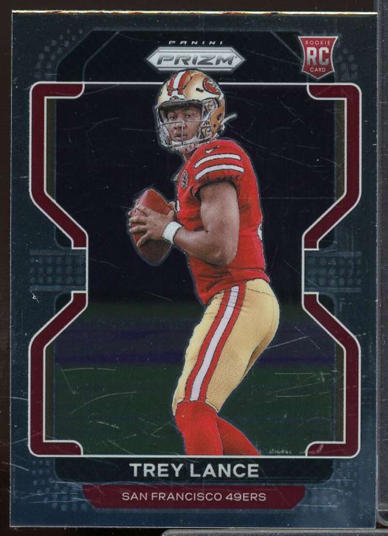 Trey Lance Rookie Card 2021 Panini Prizm #333  Image 1