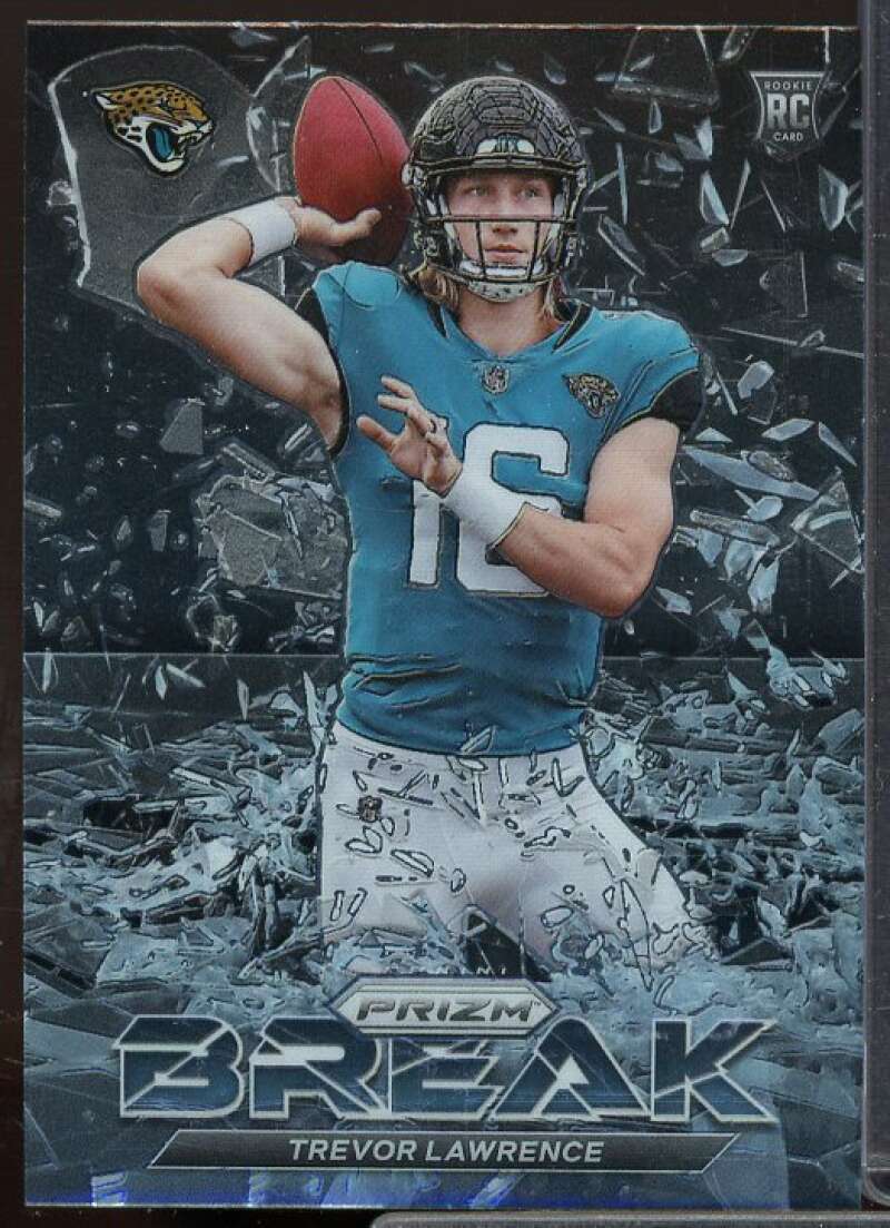 Trevor Lawrence Rookie Card 2021 Panini Prizm Prizm Break #6  Image 1