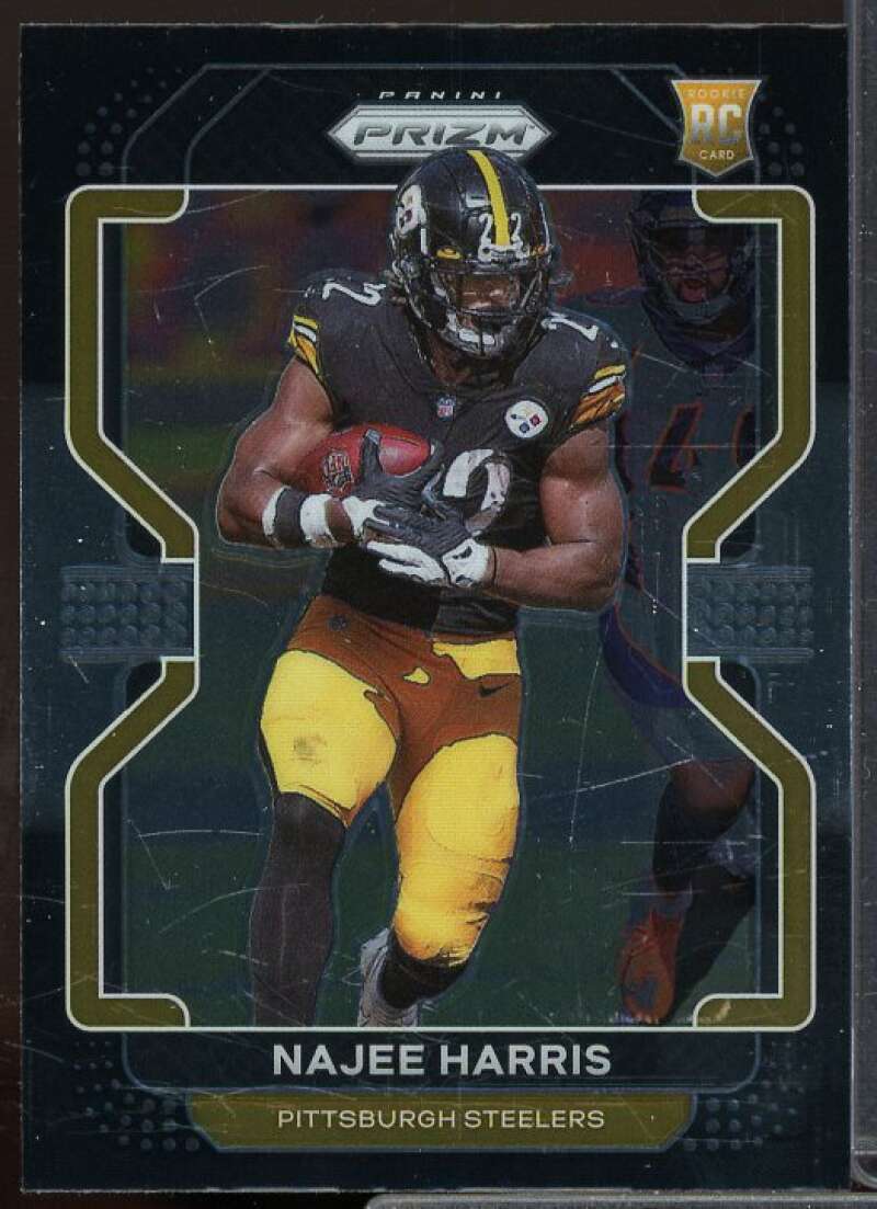 Najee Harris Rookie Card 2021 Panini Chronicles Prizm Black #6  Image 1