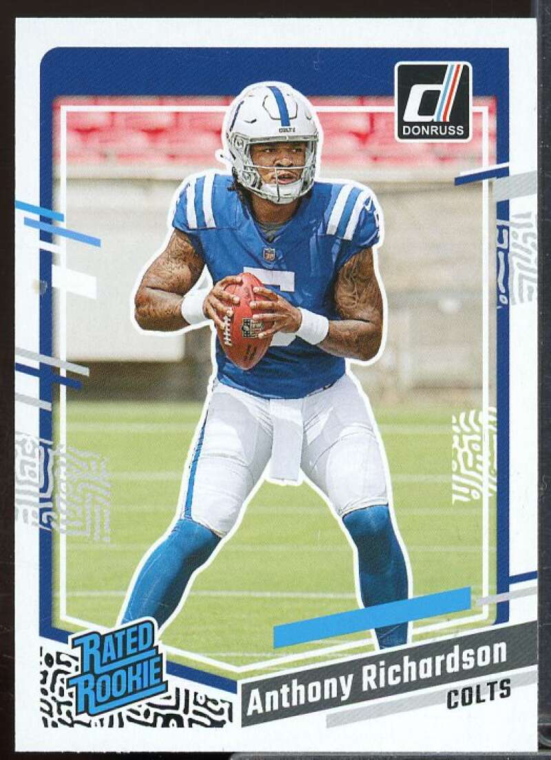 Anthony Richardson Rookie Card 2023 Donruss #343  Image 1