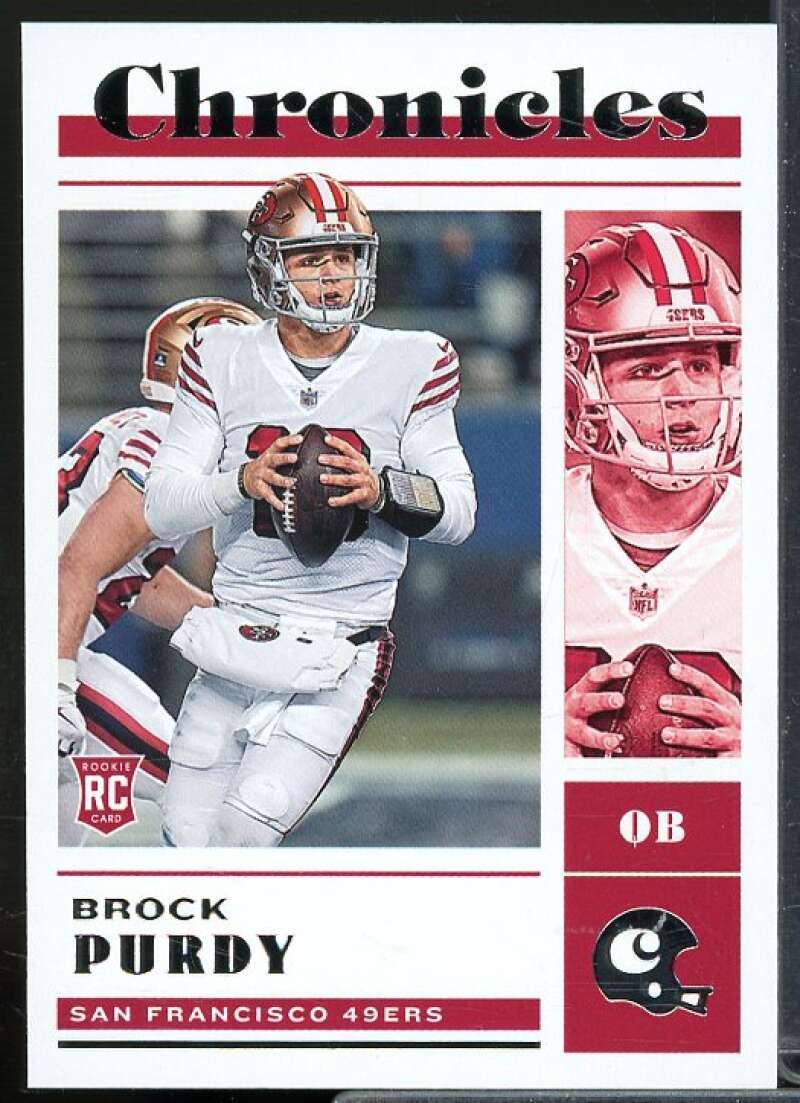 Brock Purdy Rookie Card 2022 Panini Chronicles #41  Image 1