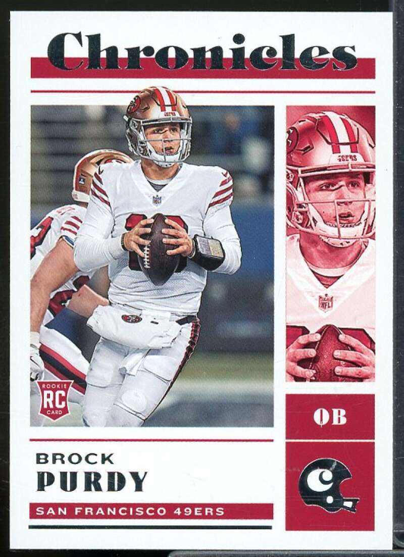 Brock Purdy Rookie Card 2022 Panini Chronicles #41  Image 1
