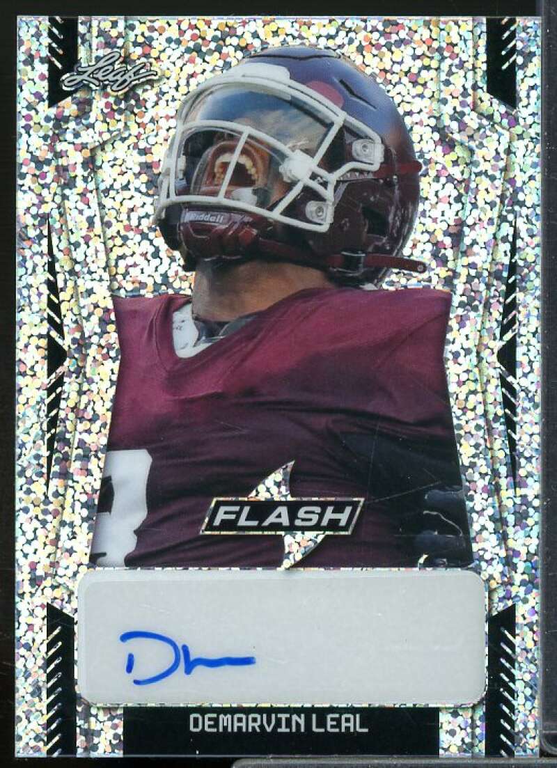 DeMarvin Leal Rookie Rookie Card 2022 Leaf Flash Portrait Autographs #PADL1  Image 1