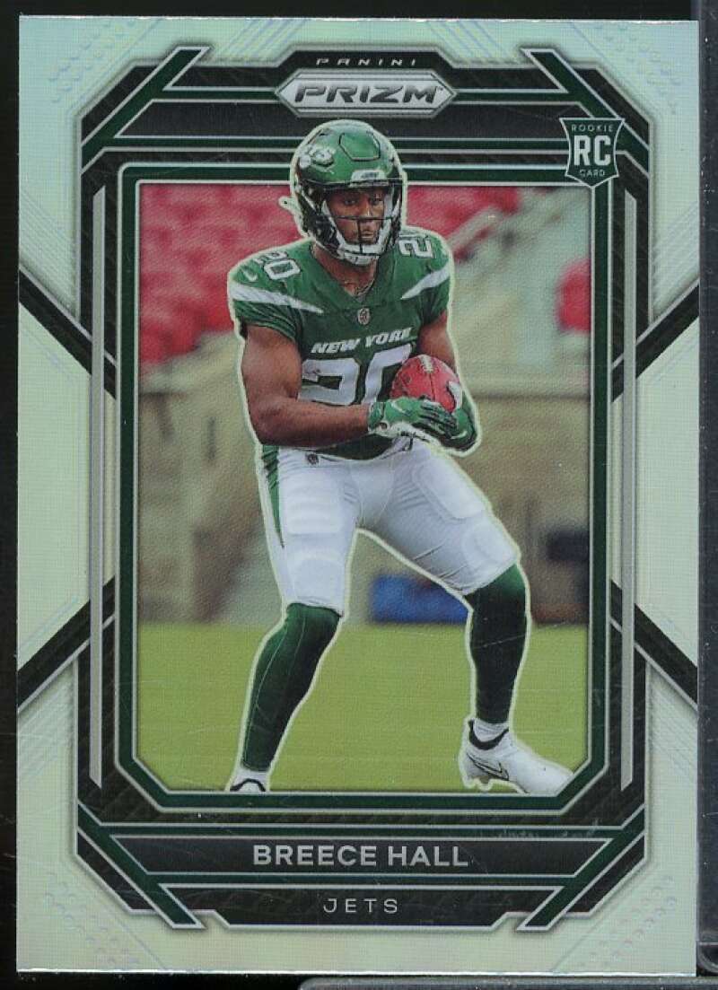 Breece Hall Rookie Card 2022 Panini Prizm Prizms Silver #317  Image 1