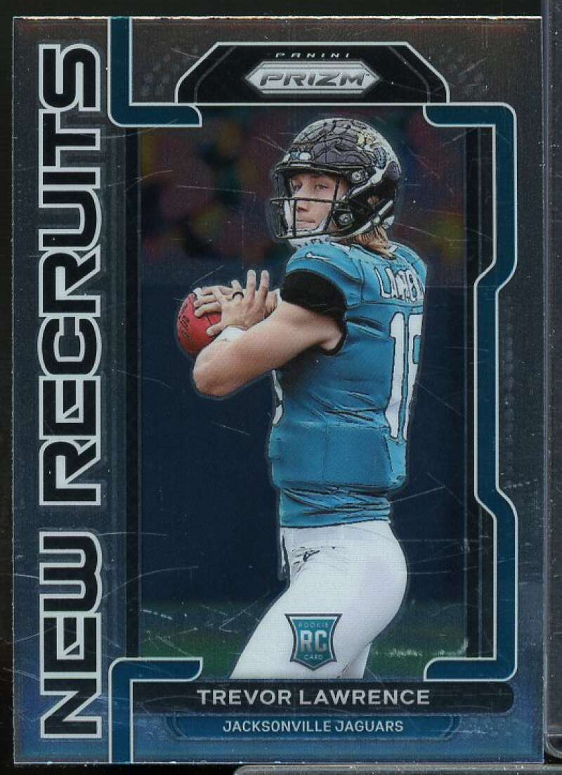 Trevor Lawrence Rookie Card 2021 Panini Prizm New Recruits #1  Image 1
