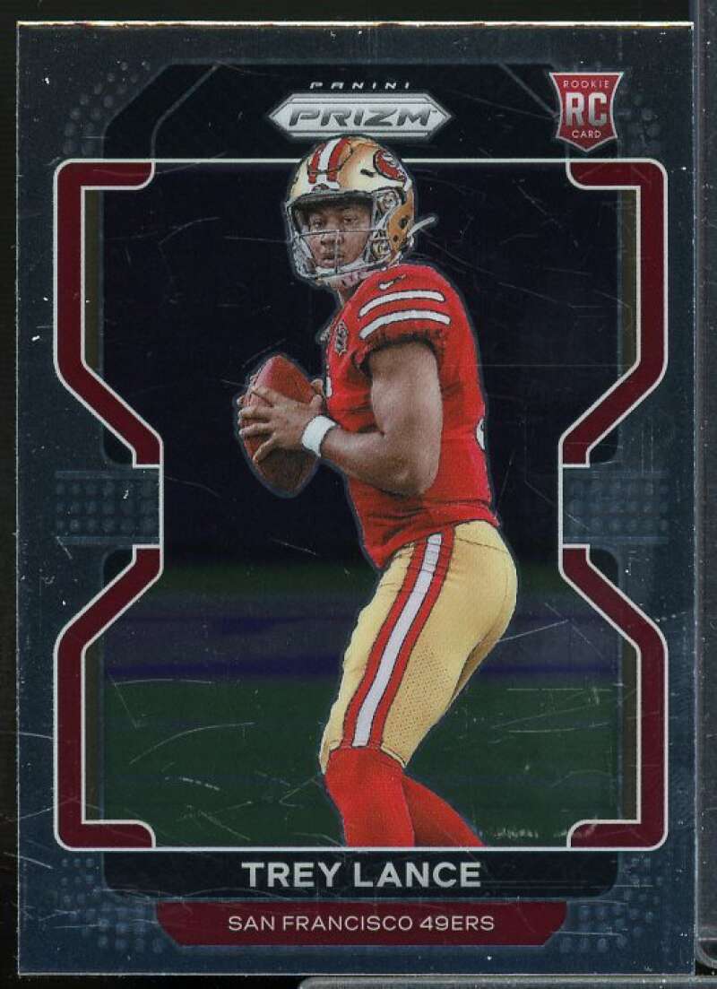 Trey Lance Rookie Card 2021 Panini Prizm #333  Image 1