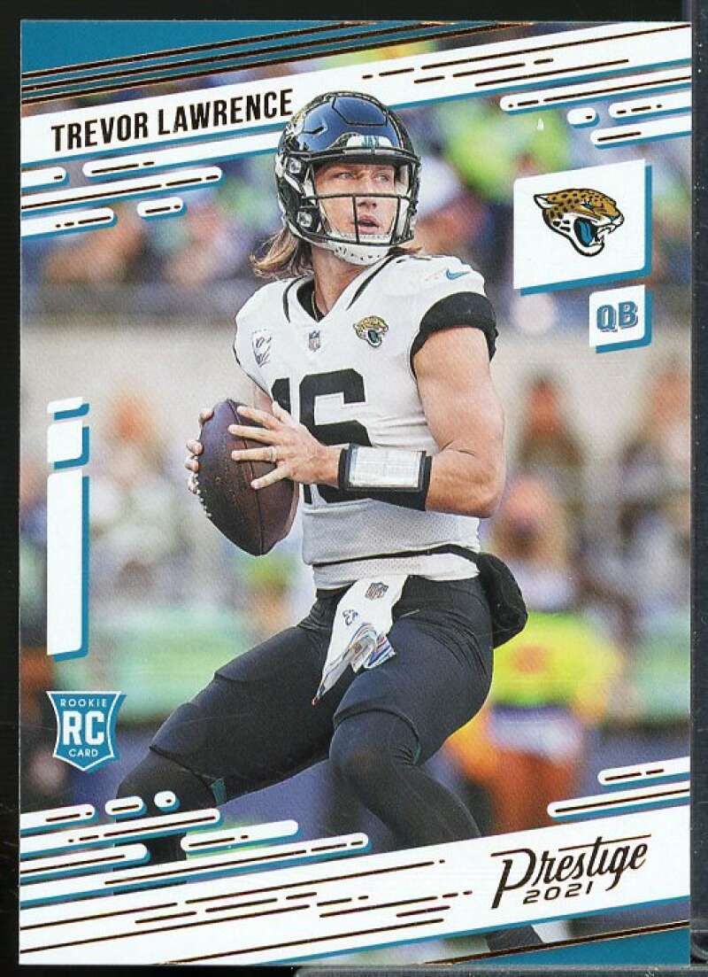 Trevor Lawrence Rookie Card 2021 Panini Chronicles Prestige Rookies Update #201  Image 1