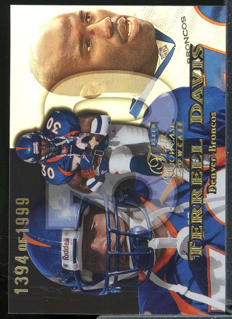 Terrell Davis Card 1999 Flair Showcase #170  Image 1