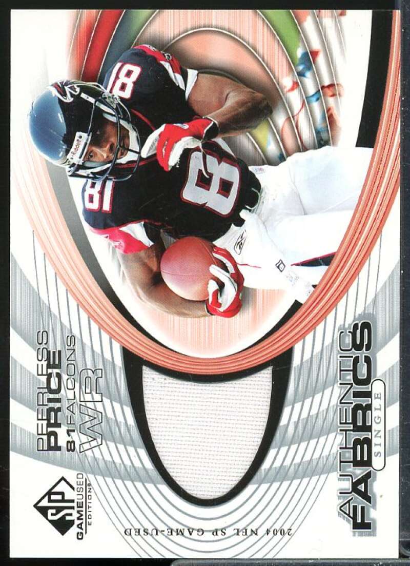 Peerless Price Card 2004 SP Game Used Edition Authentic Fabric #AFPP  Image 1