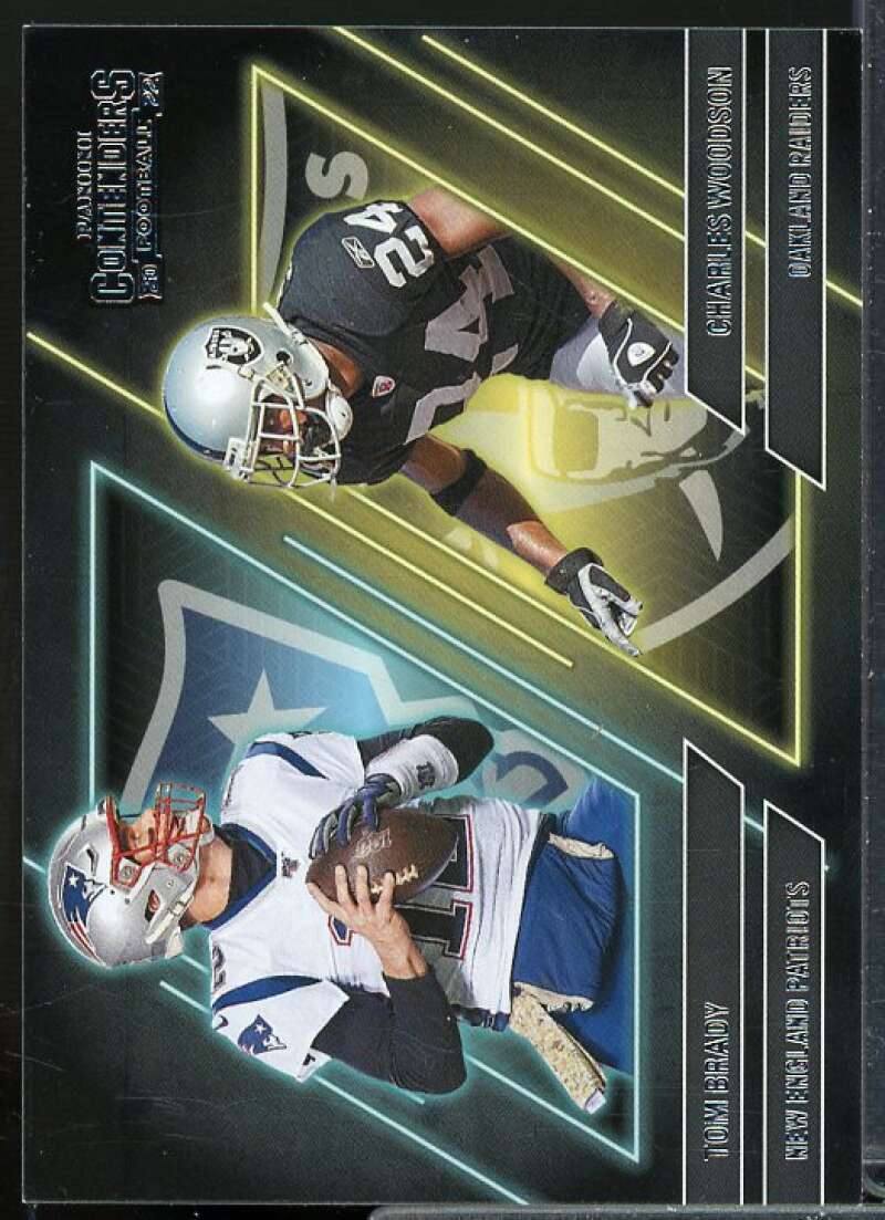 Tom Brady/Charles Woodson Card 2022 Panini Contenders Contenders Series #8  Image 1