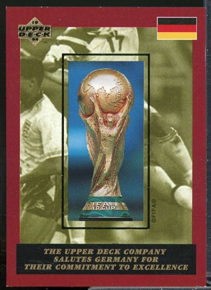 Exchange 1994 Upper Deck World Cup Salute To German National Soccer Team #NNO  Image 1