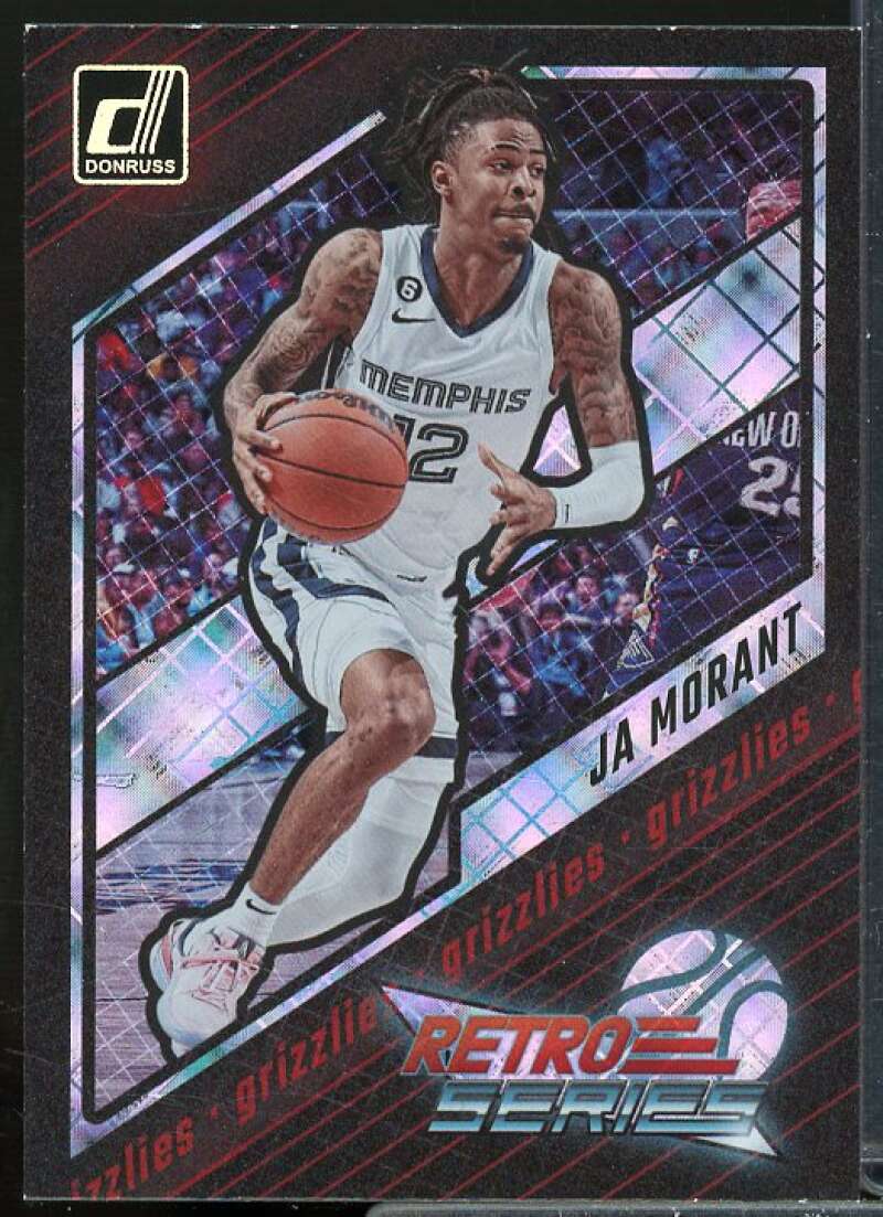 Ja Morant Card 2023-24 Donruss Retro Series Diamond #16  Image 1