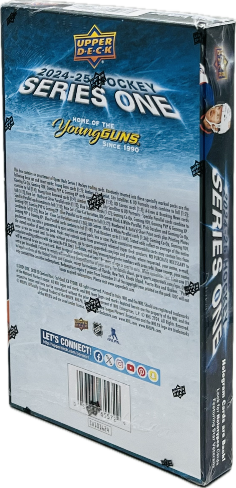 2024-25 Upper Deck Series 1 Hockey Hobby Box Image 2