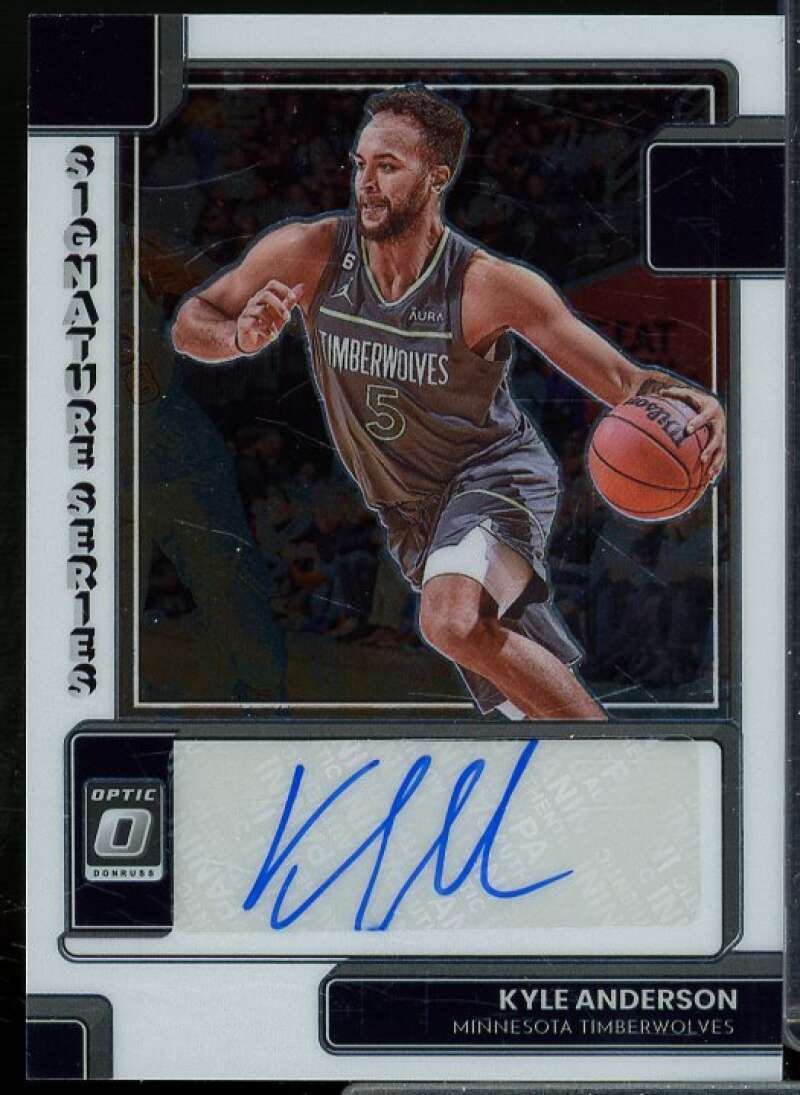 Kyle Anderson Card 2022-23 Donruss Optic Signature Series #10  Image 1