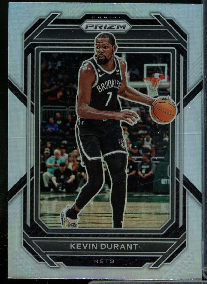 Kevin Durant Card 2022-23 Panini Prizm Prizms Silver #10  Image 1