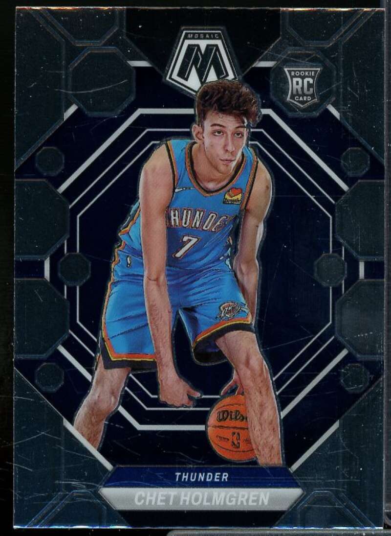 Chet Holmgren Rookie Card 2022-23 Panini Mosaic #236  Image 1
