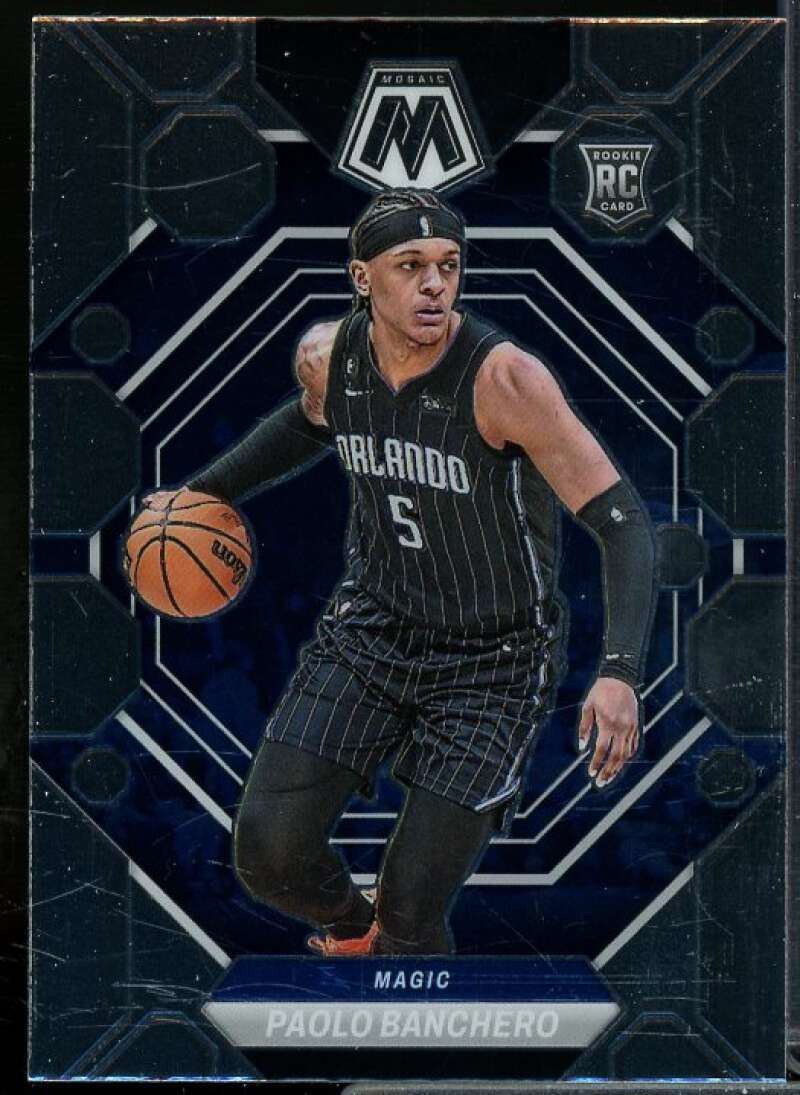 Paolo Banchero Rookie Card 2022-23 Panini Mosaic #231  Image 1