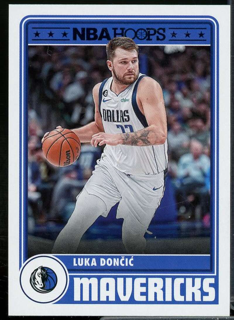 Luka Doncic Card 2023-24 Hoops #295  Image 1