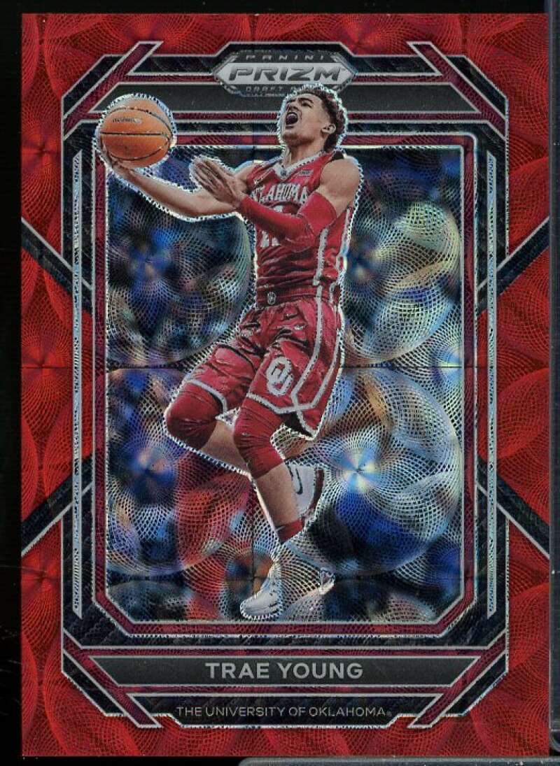Trae Young Card 2023-24 Panini Prizm Draft Picks Prizms Choice Red #54  Image 1