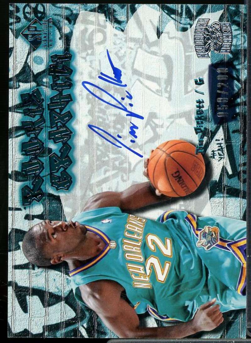 Tim Pickett Card 2004-05 SP Signature Edition Rookie GRAPHiti #TP  Image 1