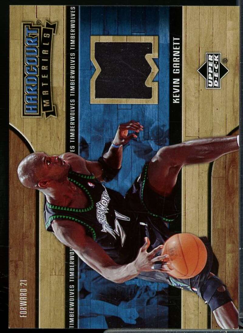 Kevin Garnett Card 2006-07 Upper Deck Hardcourt Materials #KG  Image 1