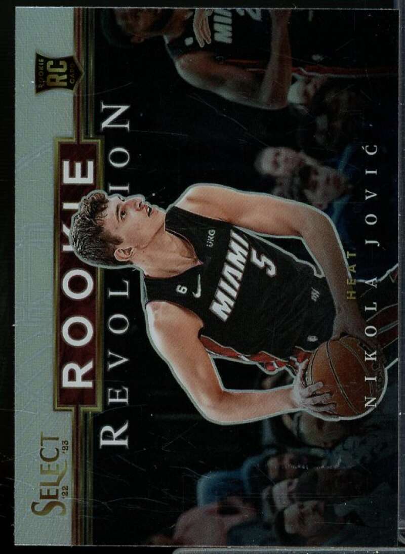 Nikola Jovic Card 2022-23 Select Rookie Revolution Prizms Silver #2  Image 1