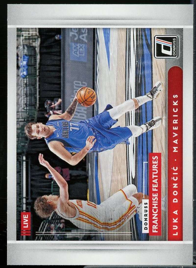Luka Doncic Card 2021-22 Donruss Franchise Features #1  Image 1