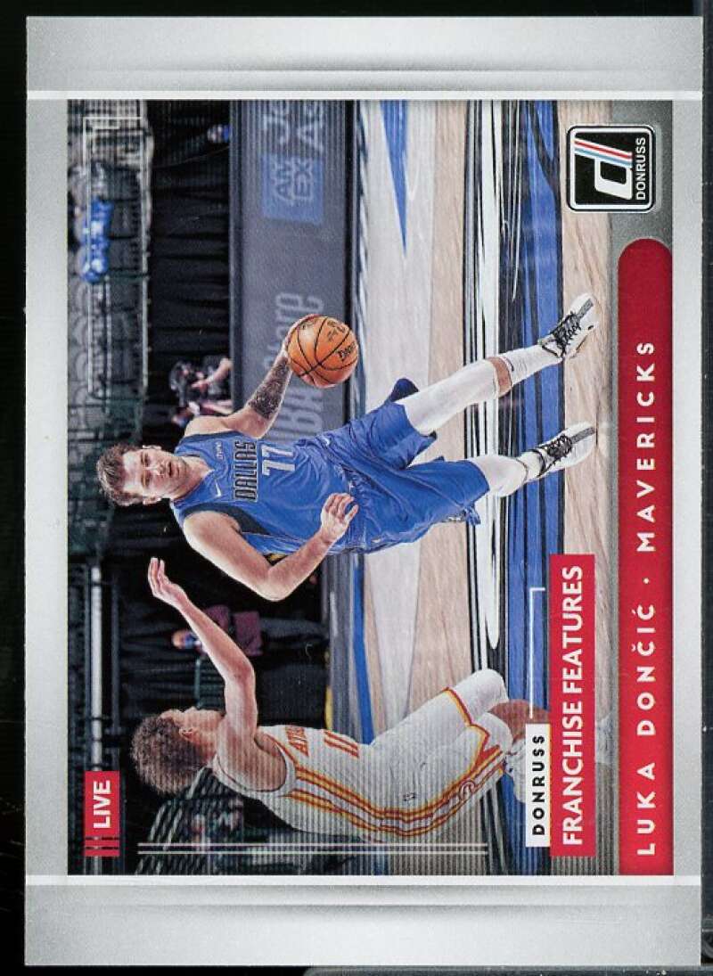 Luka Doncic Card 2021-22 Donruss Franchise Features #1  Image 1