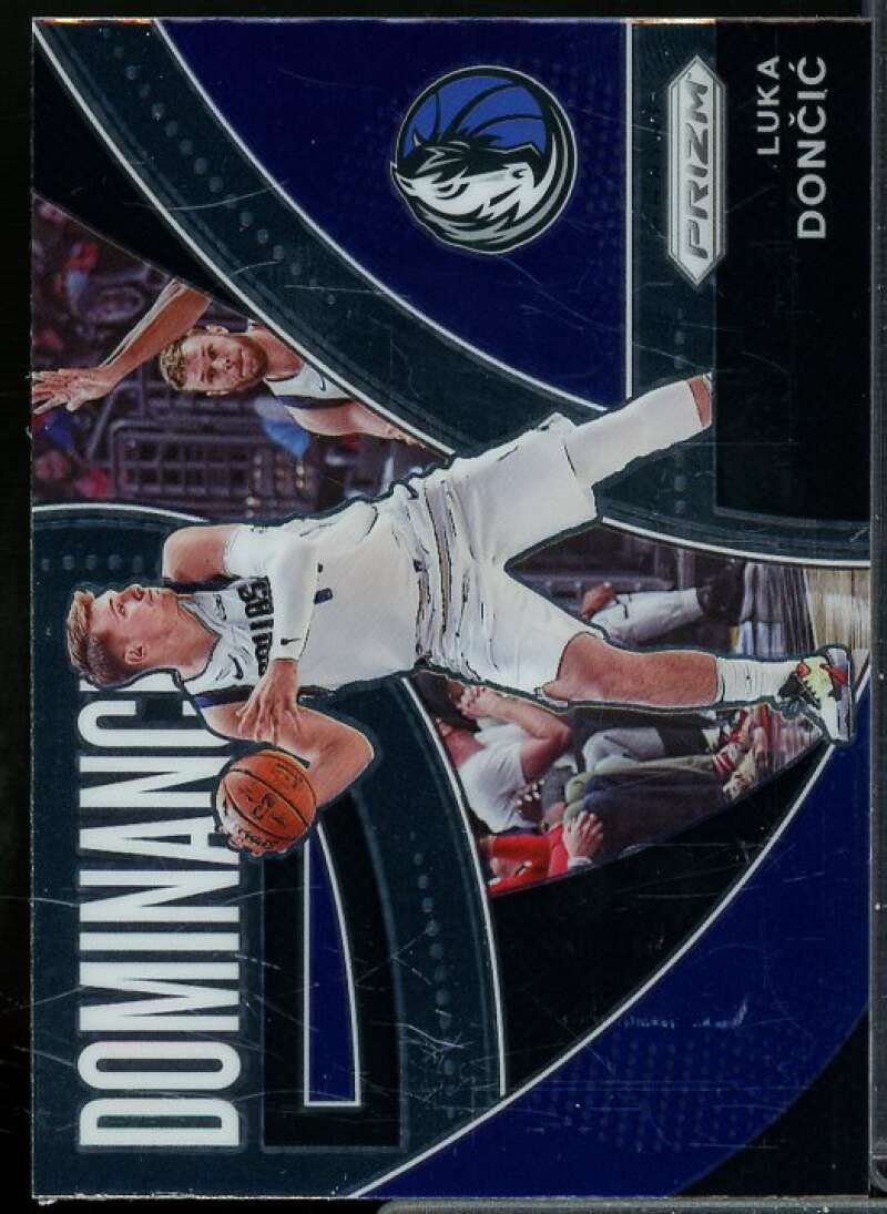Luka Doncic Card 2021-22 Panini Prizm Dominance #10  Image 1