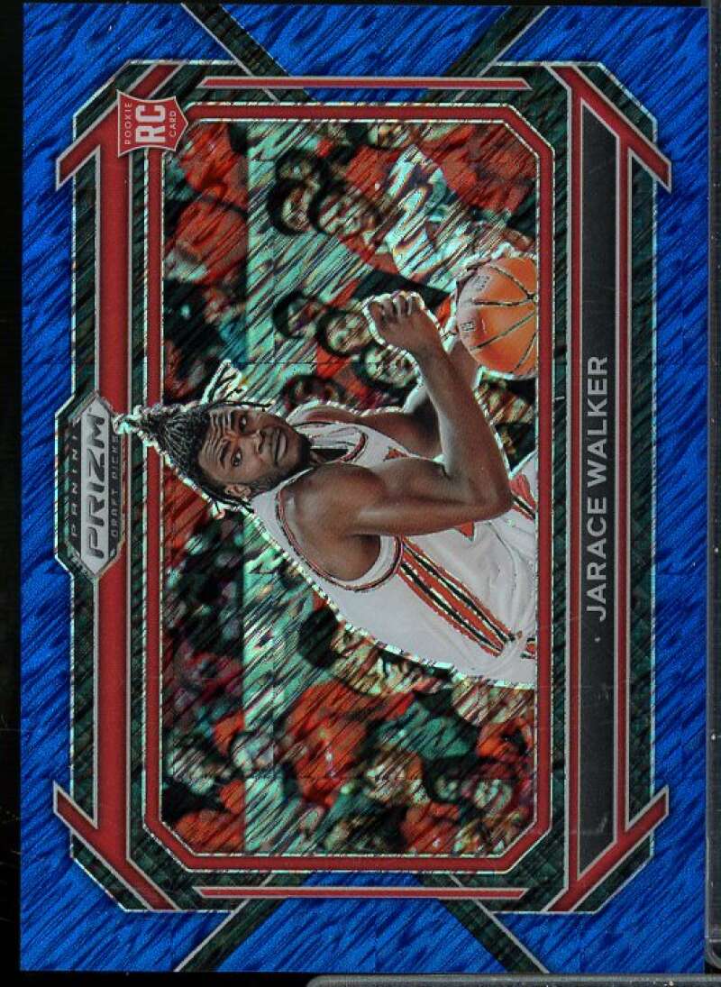 Jarace Walker 2023-24 Panini Prizm Draft Picks Prizms Blue Shimmer FOTL #33  Image 1
