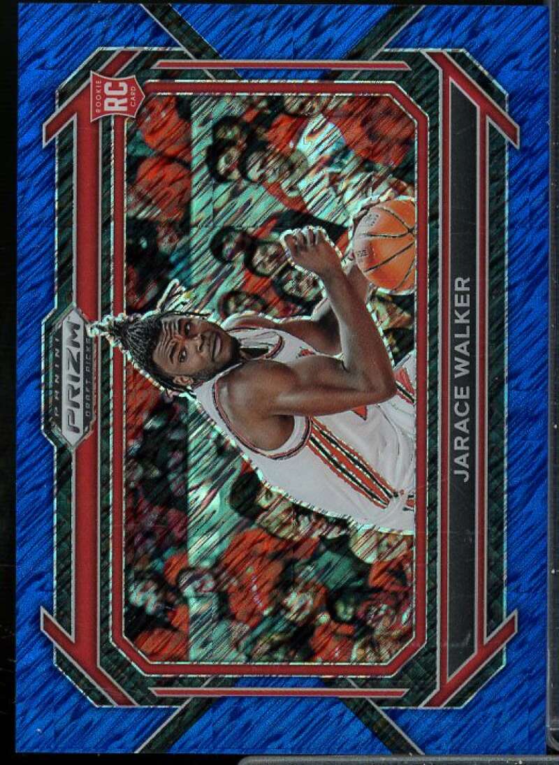 Jarace Walker 2023-24 Panini Prizm Draft Picks Prizms Blue Shimmer FOTL #33  Image 1