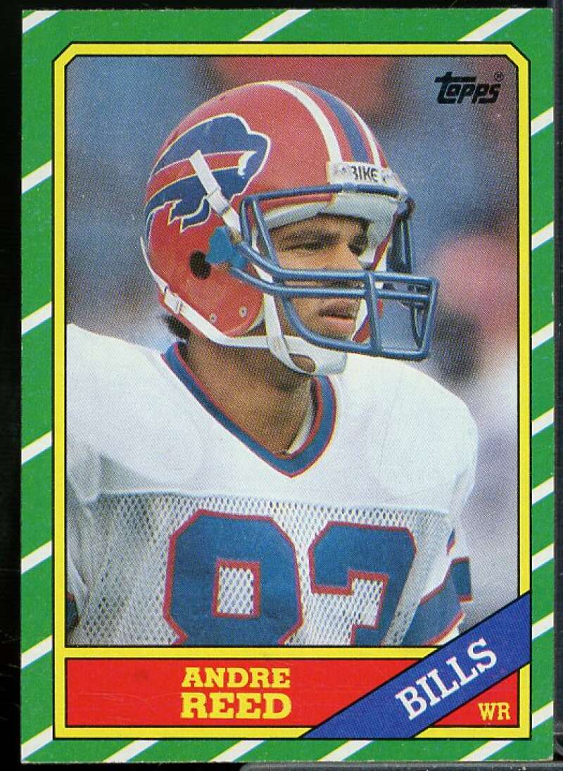 Andre Reed Rookie Card 1986 Topps #388  Image 1