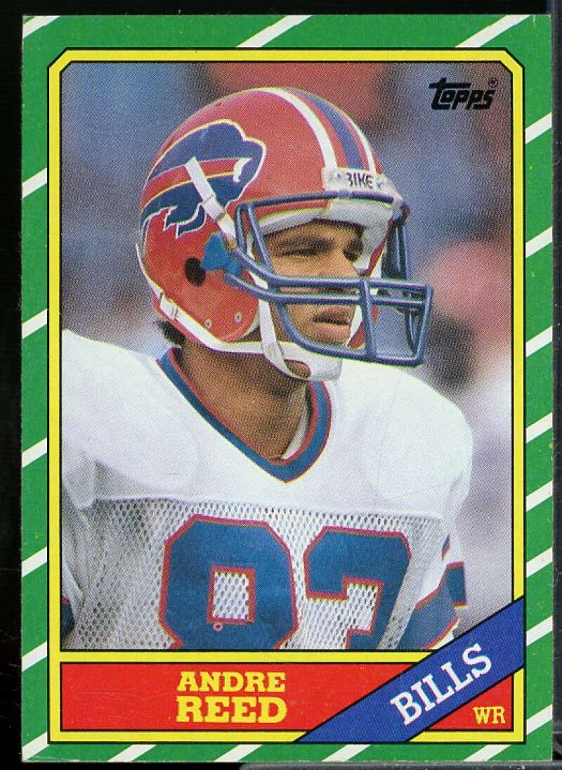 Andre Reed Rookie Card 1986 Topps #388  Image 1