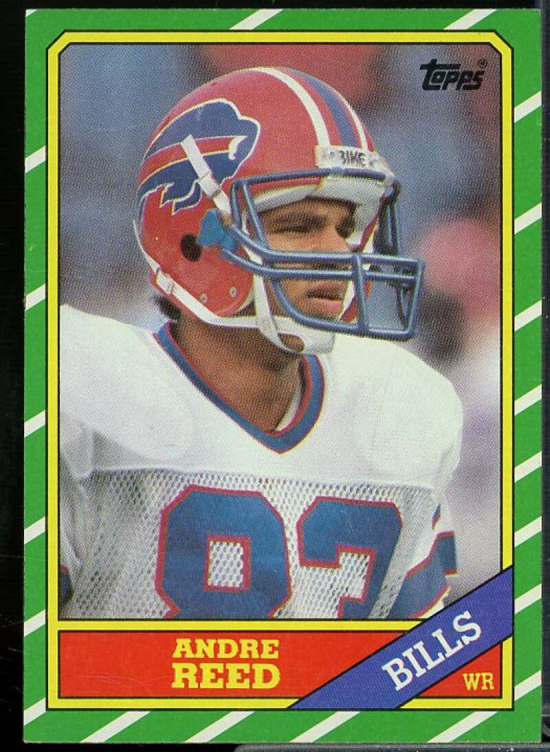 Andre Reed Rookie Card 1986 Topps #388  Image 1