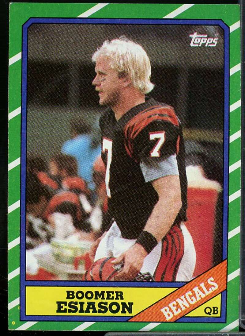Boomer Esiason Rookie Card 1986 Topps #255  Image 1
