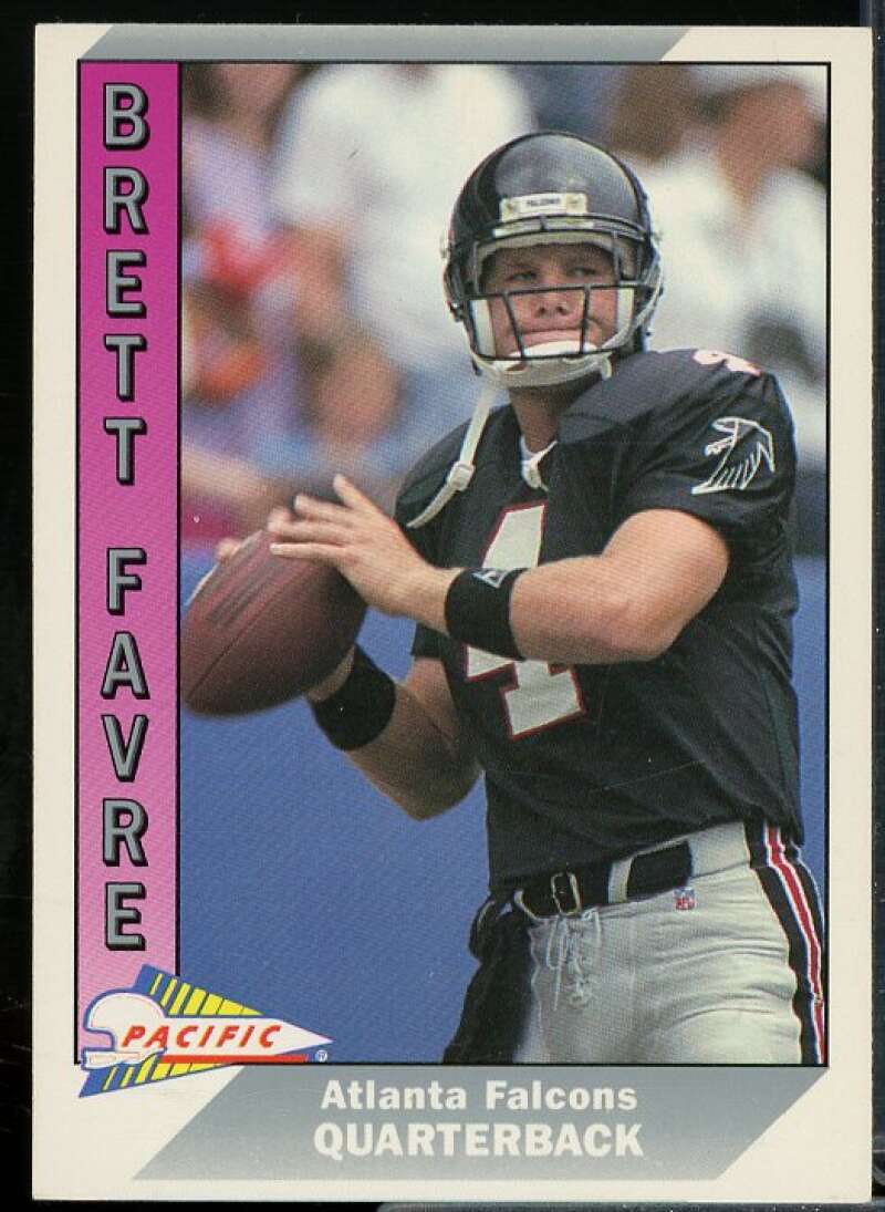 Brett Favre Rookie Card 1991 Pacific #551  Image 1