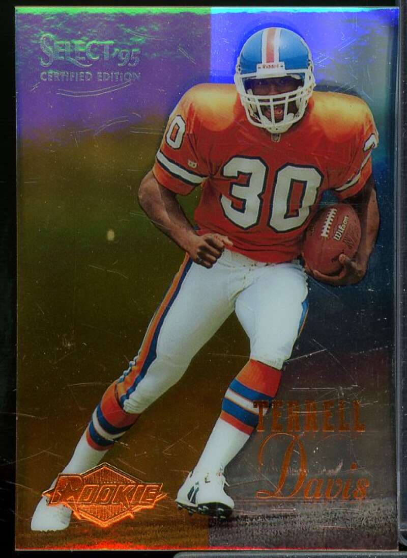 Terrell Davis Rookie Card 1995 Select Certified #126  Image 1