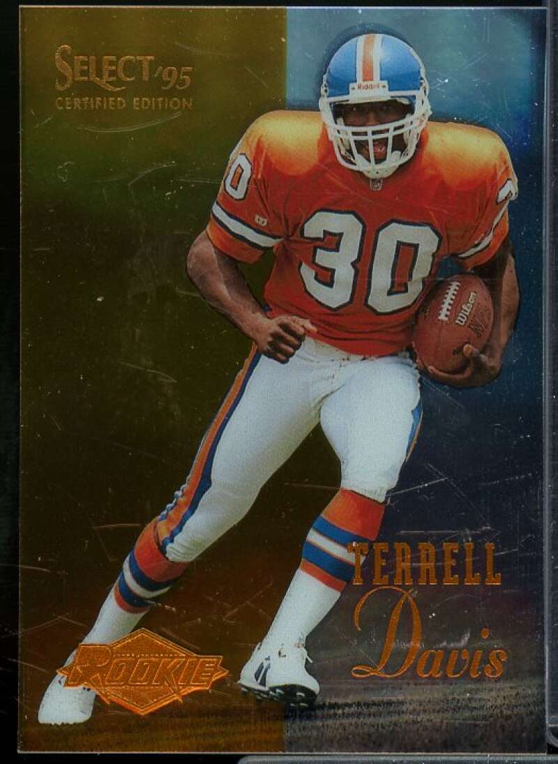 Terrell Davis Rookie Card 1995 Select Certified #126  Image 1